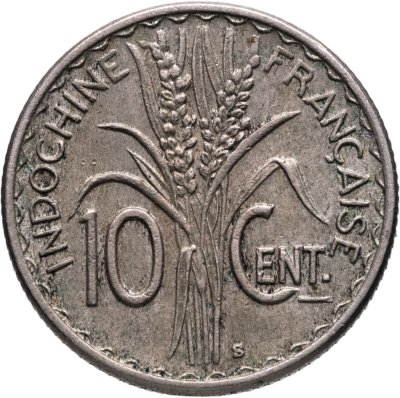 купить Французский Индокитай 10 сантимов (centimes) 1941
