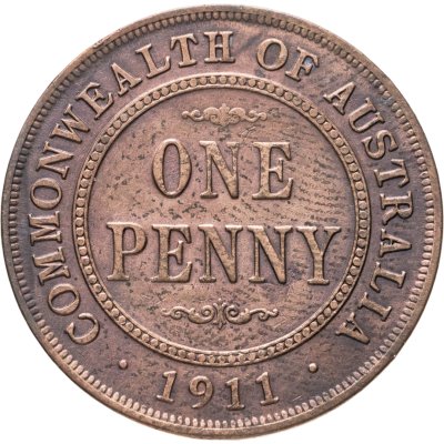 купить Австралия 1 пенни (penny) 1911