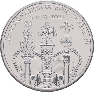купить Великобритания 5 фунтов (pounds) 2023 "Коронация Короля Карла III" в буклете