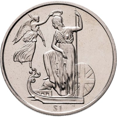 купить Британские Виргинские острова 1 доллар (dollar) 2008 "Британия"