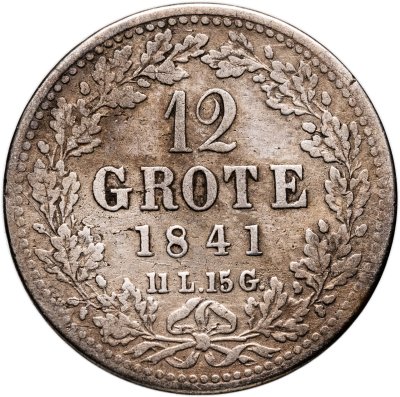 купить Германия, Бремен 12 гротенов 1841