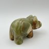Купить Статуэтка "Бегемот", натуральный камень (оникс), резьба, Азия, 2000-2015 гг.