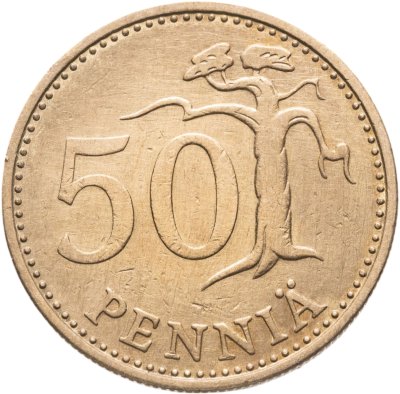 купить Финляндия 50 пенни (pennia) 1963