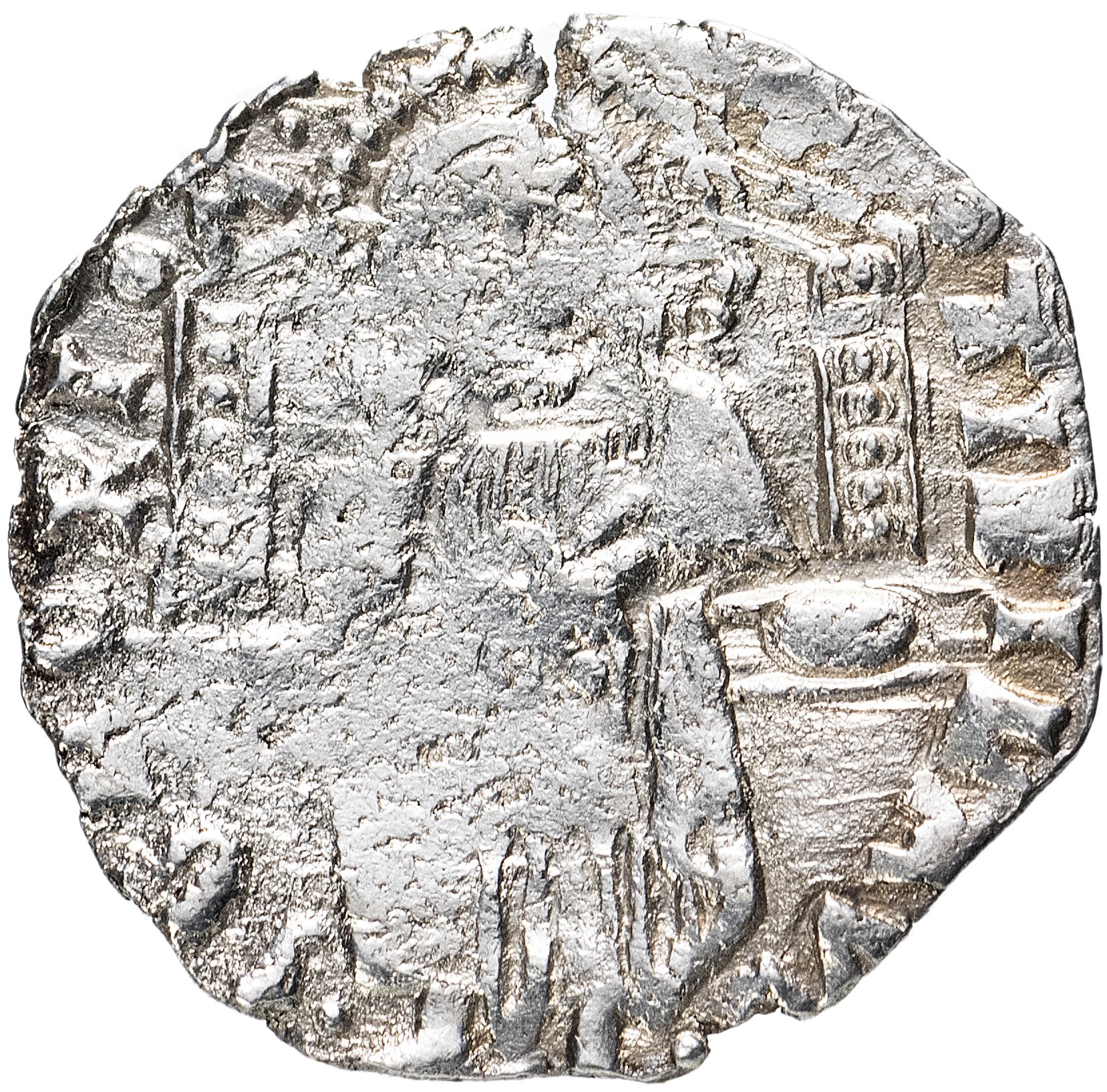 Чеканка серебряной монеты. Серебряные монеты Мачурин. Монета серебро 1653-1655. Серебряная Монетка. Средневековая серебряная монета.