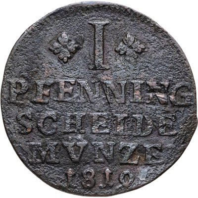купить Брауншвейг 1 пфеннинг 1819