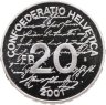 Купить Швейцария 20 франков 2001 "100 лет со дня смерти Иоханны Спири" в капсуле