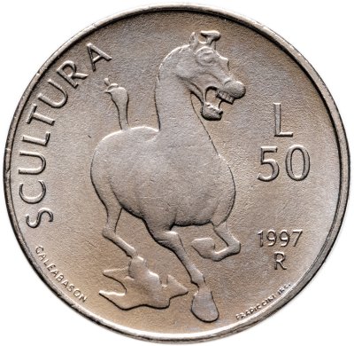 купить Сан-Марино 50 лир (lire) 1997