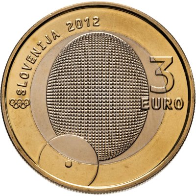 купить Словения 3 евро (euro) 2012 "100 лет первой олимпийской медали Словении"