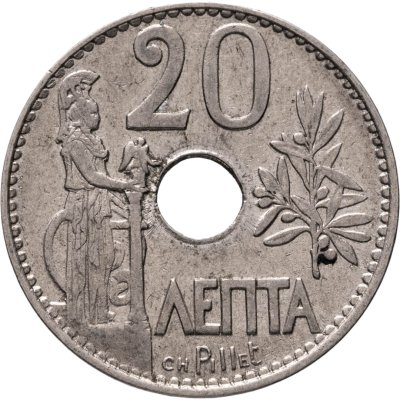 купить Греция 20 лепт 1912