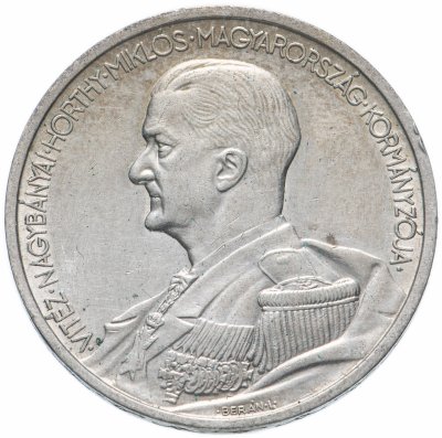 купить Венгрия 5 пенге 1939 год адмирал Миклош Хорти
