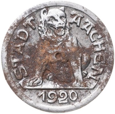 купить Германия (Аахен) нотгельд 10 пфеннигов 1920