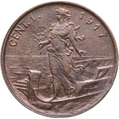 купить Италия 1 чентезимо 1917