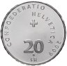 Купить Швейцария 20 франков 2009 "Швейцарский музей транспорта Самолет Корабль Поезд" в капсуле