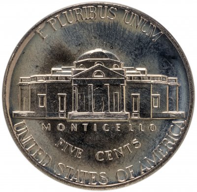 купить США 5 центов (cents) 1971 S "Jefferson Nickel (Джефферсон)"
