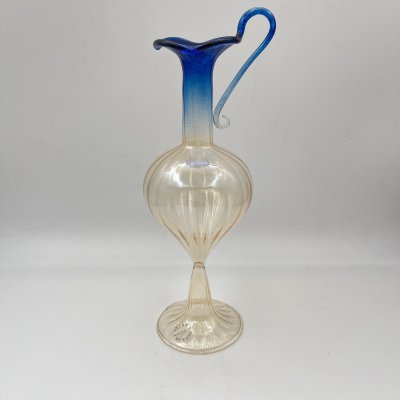 купить Ваза миниатюрная, в виде восточного кувшина, с эффектным переходом цвета, стекло, ирризация, Murano, Италия, 1980-2000 гг.