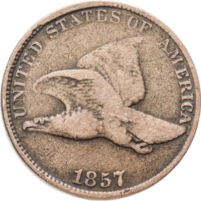 купить США 1 цент (cent) 1857 Flying Eagle Cent