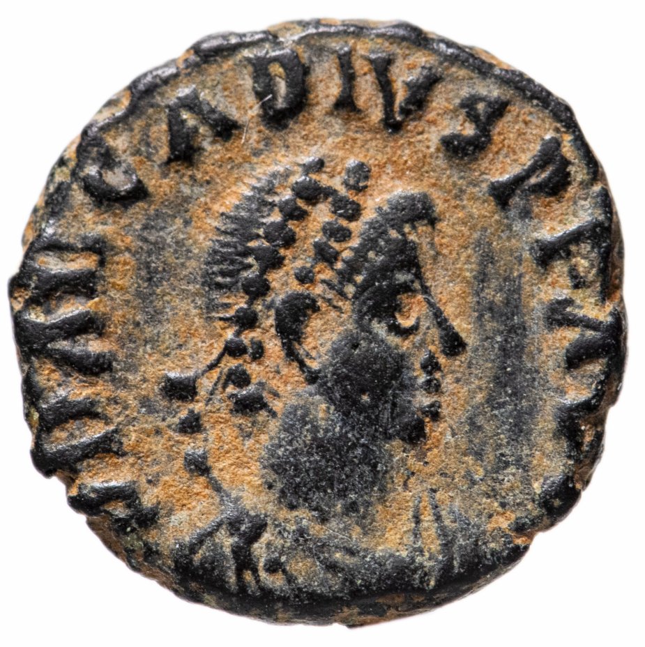 купить Римская империя, Аркадий, 383-408 годы, нуммий.
