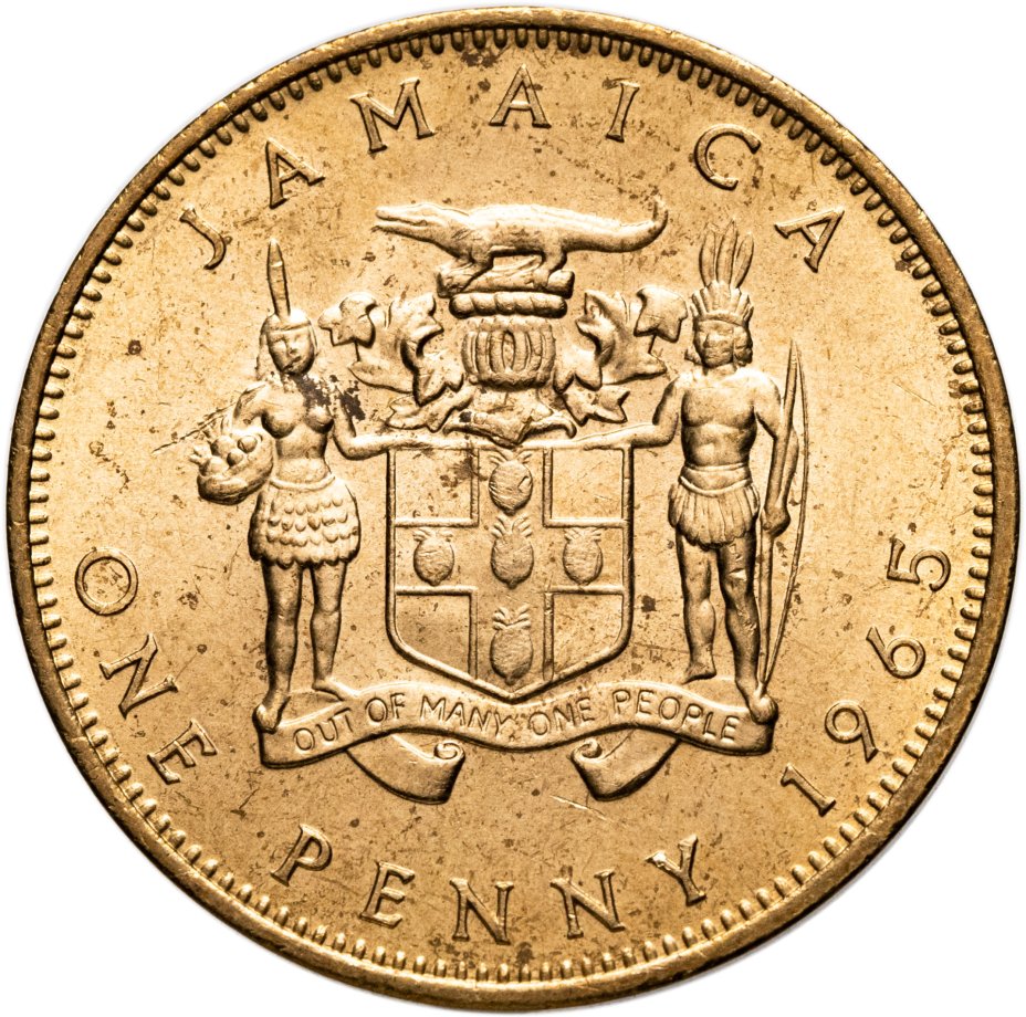 Купить Ямайка 1 пенни (penny) 1965
