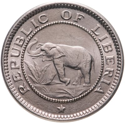 купить Либерия 1/2 цента (half cent) 1941