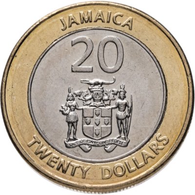 купить Ямайка 20 долларов (dollars) 2000