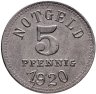 Купить Германия, Бад-Киссинген 5 пфенниг 1920