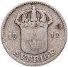 Купить Швеция 25 эре (ore) 1917