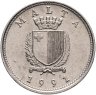 Купить Мальта 10 центов (cents) 1991