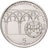Купить Португалия 5 евро (euro) 2005 "800 лет со дня рождения Папы Римского Иоанна XXI"