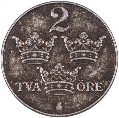 Купить Швеция 2 эре 1950
