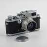 Купить Фотоаппарат "Зоркий-3" в родном футляре с инструкцией, металл, стекло, пластик, кожа, СССР, 1951-1956 гг.