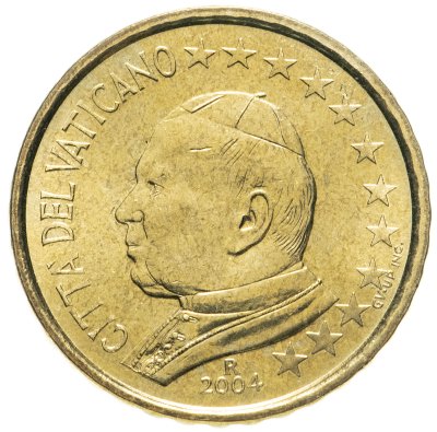 купить Ватикан 10 центов (cents) 2004
