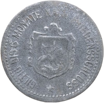 купить Германия (нотгельды) 10 пфеннигов 1917 "Район Айблинг"