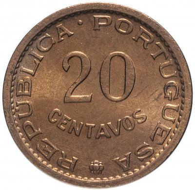 купить Сан-Томе и Принсипи 20 сентаво 1971