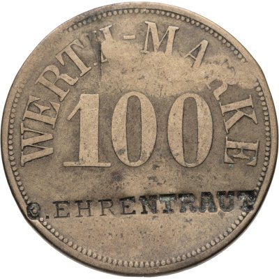 купить Германия, нотгельд 100 марок 1914-1924 (O. Ehrentraut)