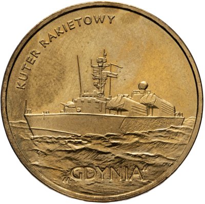 купить Польша 2 злотых (zlote) 2013 Польские суда - Ракетный катер "Гдыня"