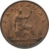 Купить Великобритания 1 фартинг (farthing) 1881