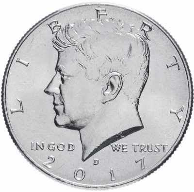 купить США 1/2 доллара (50 центов, half dollar) 2017 D "Кеннеди"