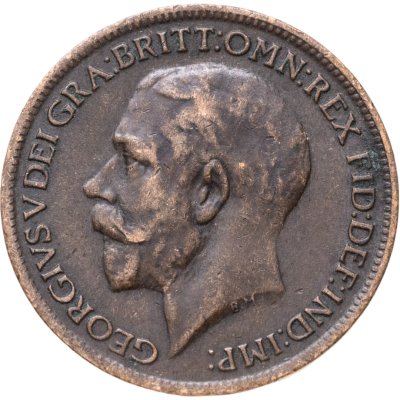 купить Великобритания 1 фартинг (farthing) 1918