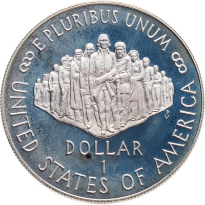 купить США 1 доллар 1987 год "200 лет конституции"