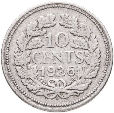 купить Нидерланды 10 центов 1926