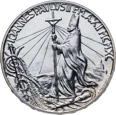 купить Ватикан 1000 лир (lire) 1990