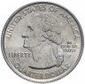 Купить США 1/4 доллара (квотер, 25 центов) 2000 P "Штат  Вирджиния"