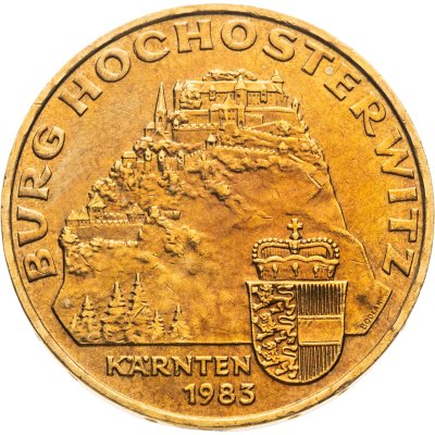 купить Австрия 20 шиллингов 1983 Замок Гохостервитц