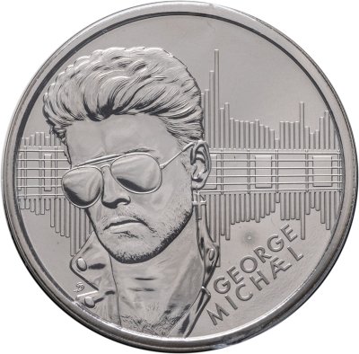 купить Великобритания 5 фунтов 2024 «Джордж Майкл» в буклете