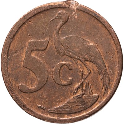 купить ЮАР 5 центов (cents) 2008
