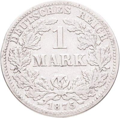 купить Германская империя, Пруссия 1 марка 1875 "А" - Берлин