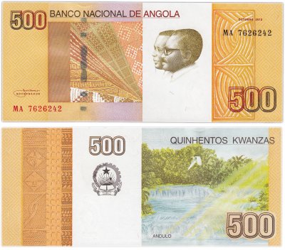 купить Ангола 500 кванза 2012 (2013)