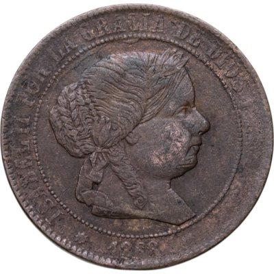 купить Испания 5 сентимо (centimos) 1868 Барселона