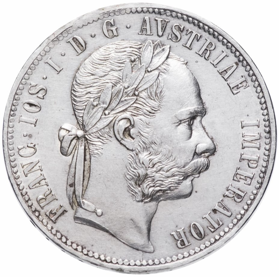купить Австрия 1 флорин 1878 год