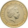 Купить Великобритания 2 фунта (pounds) 2011 "500 лет со дня спуска на воду Мэри Роуз" в буклете